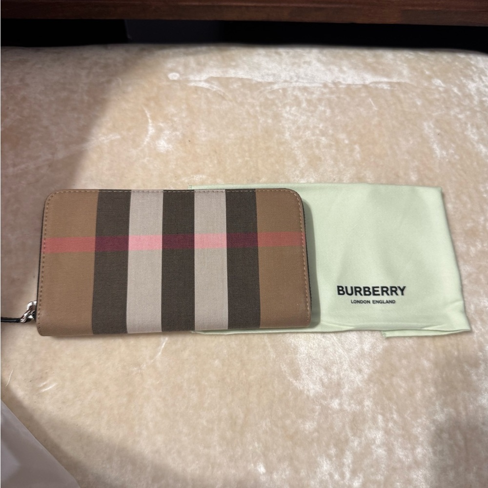 Burberry Multicolor Striped Wallet